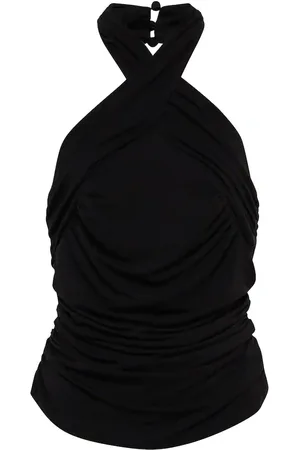 VERONICA BEARD Leyla jersey halterneck top
