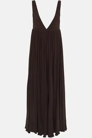 Khaite Layas jersey maxi dress