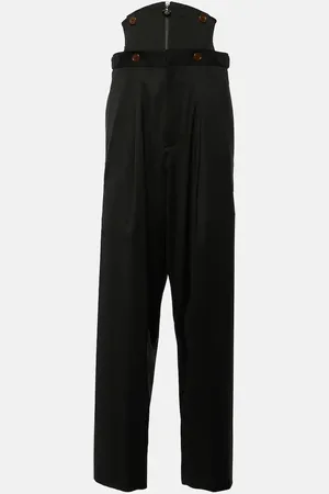 Vivienne Westwood Corset wool tapered pants