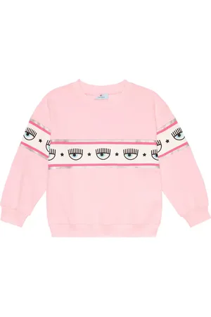 MONNALISA X Chiara Ferragni eye-motif jersey sweatshirt