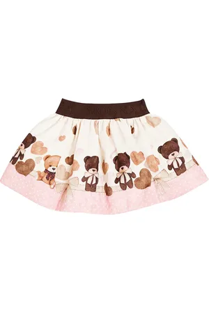 MONNALISA Baby printed pleated skirt