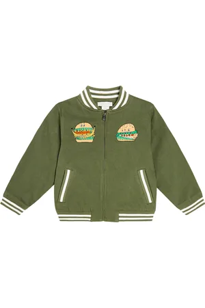 Stella McCartney Embroidered cotton blend jacket