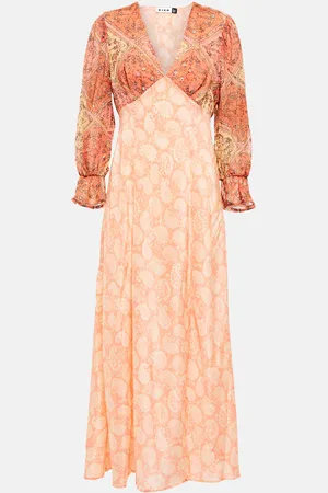 RIXO London Aoife paisley-printed silk dress