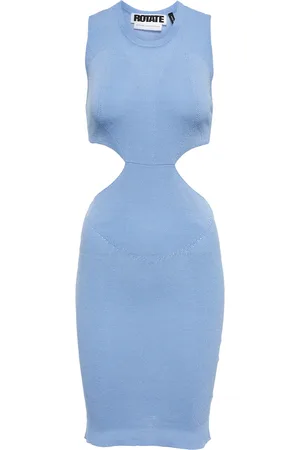 ROTATE Ivana cutout minidress