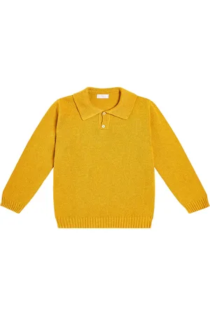 La Coqueta Brio wool-blend polo sweater