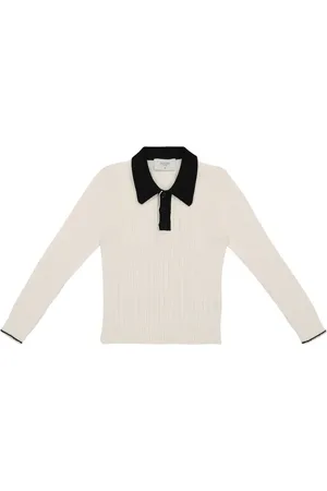 PAADE Wool-blend polo top