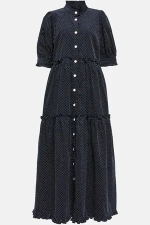 Lee Mathews Lili cotton maxi dress