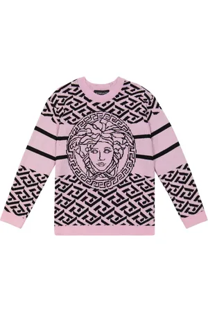 VERSACE Medusa La Greca wool sweater