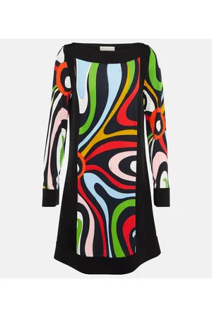 Puccini Marmo jersey minidress