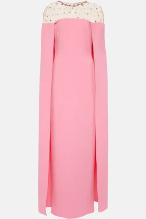 Safiyaa Ambere caped gown