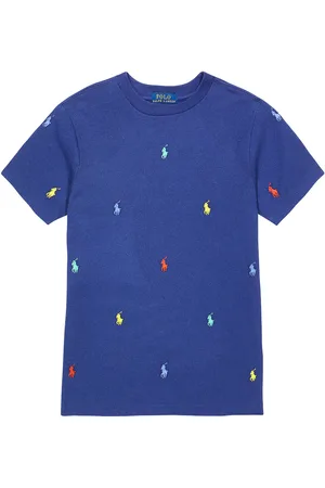 Ralph Lauren Embroidered cotton piquÃ© T-shirt