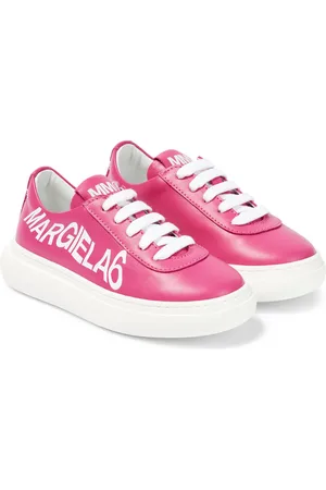 Maison Margiela Logo leather sneakers