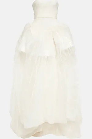 Danielle Frankel Bridal Emory silk organza gown