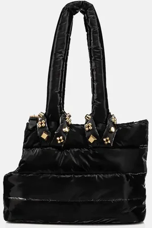 Christian Louboutin Padded patent leather pet carrier
