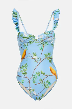 Agua by Agua Bendita Ajonjoli Aves swimsuit