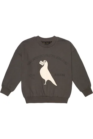 Mini Rodini Pigeons cotton jersey sweatshirt