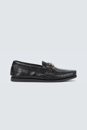 YUKETEN Bit leather loafers