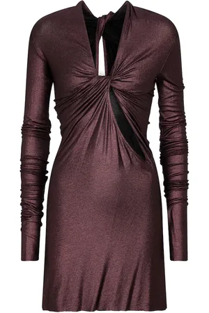 Rick Owens Stretch-jersey minidress