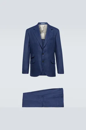 Brunello Cucinelli Linen, wool and silk suit
