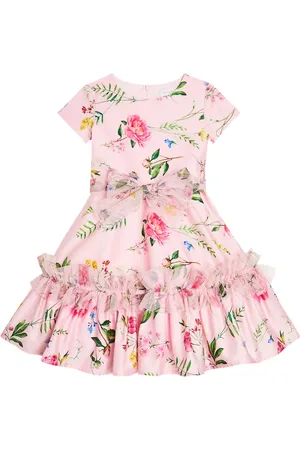 MONNALISA Floral cotton dress
