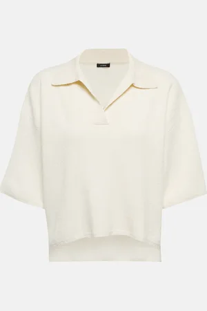 Joseph Silk-blend toweling polo shirt