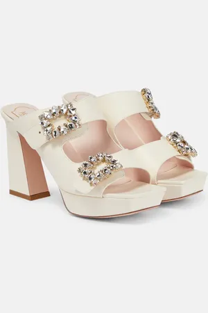 Roger Vivier Embellished leather sandals
