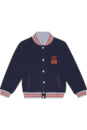 Brunello Cucinelli Cotton baseball jacket