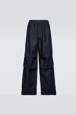 Jil Sander Draped denim pants