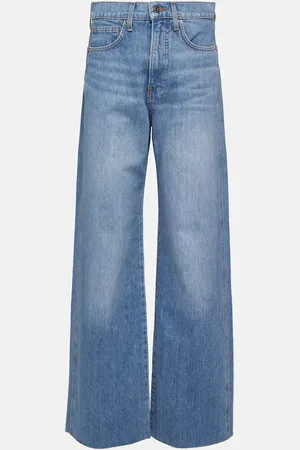 VERONICA BEARD Taylor high-rise wide-leg jeans