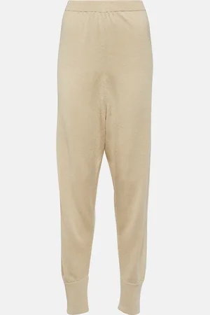 The Row Dalbero linen and silk tapered pants