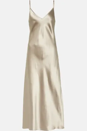 Joseph Clea silk satin slip dress