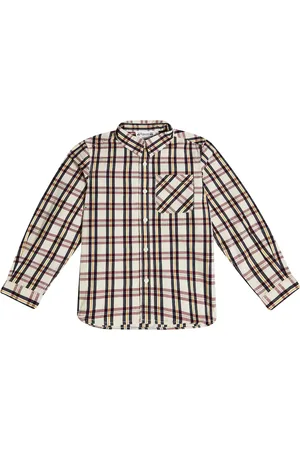 BONPOINT Tango checked cotton shirt