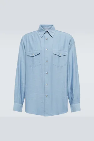 Loro Piana Thomas cotton and cashmere shirt