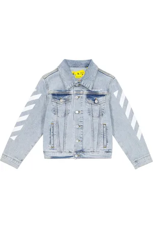OFF-WHITE Printed denim jacket