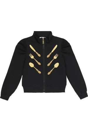 Moschino Embroidered cotton sweatshirt