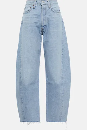 AGOLDE Luna high-rise barrel-leg jeans