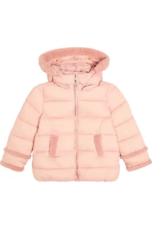 Tartine Et Chocolat Faux fur-trimmed padded jacket