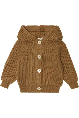 1+ IN THE FAMILY Baby Aniol ribbed cardigan