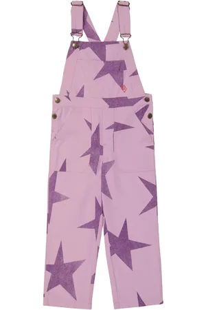 The Animals Observatory Mule cotton and linen dungarees
