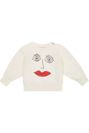 The Animals Observatory Baby Bear printed cotton sweatshirt