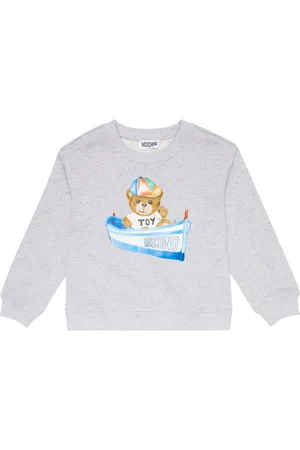 Moschino Printed cotton sweatshirt