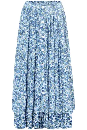 Vetements Floral midi skirt