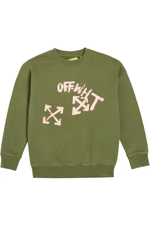 OFF-WHITE Arrows cotton jersey sweatshirt