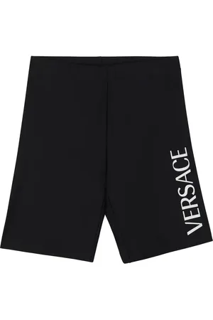 VERSACE Logo biker shorts