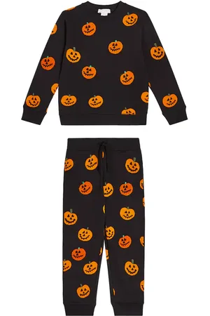 Stella McCartney Printed cotton sweatshirt and sweatpants set