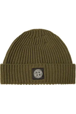 Stone Island Compass virgin wool beanie