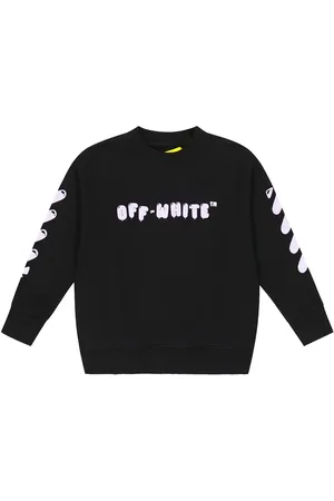 OFF-WHITE Balloons logo cotton jersey sweatshirt