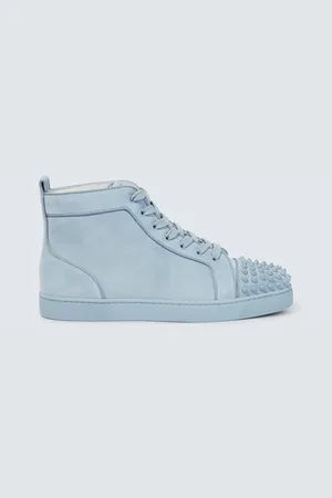 Christian Louboutin Louis Spikes suede sneakers
