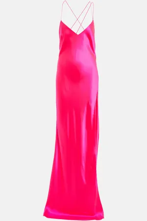 The Sei Silk satin gown