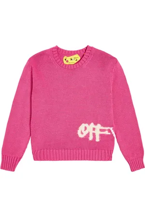 OFF-WHITE Logo cotton-blend sweater